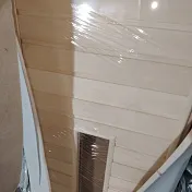 Дверь для бани/сауны со стеклом из липы