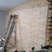 Стеновые панели ПроЛЕС ЛИПА A 1135x210x15 мм (8 панелей)