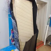 Дверь из липы без стекла